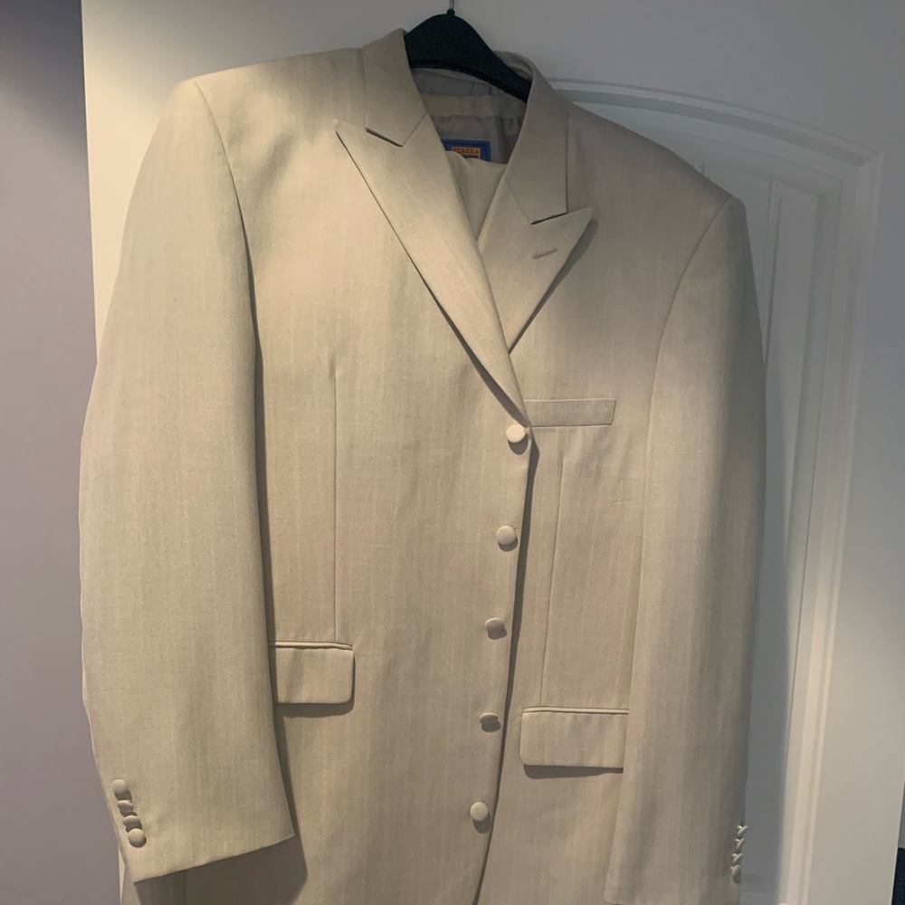 3 piece suit with belt